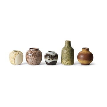 Jarrones 70's small 5 piezas - Pursuit - HKliving