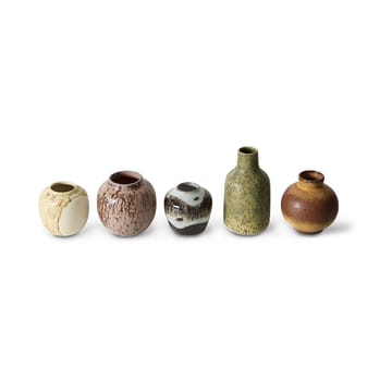 Jarrones 70's small 5 piezas - Pursuit - HKliving