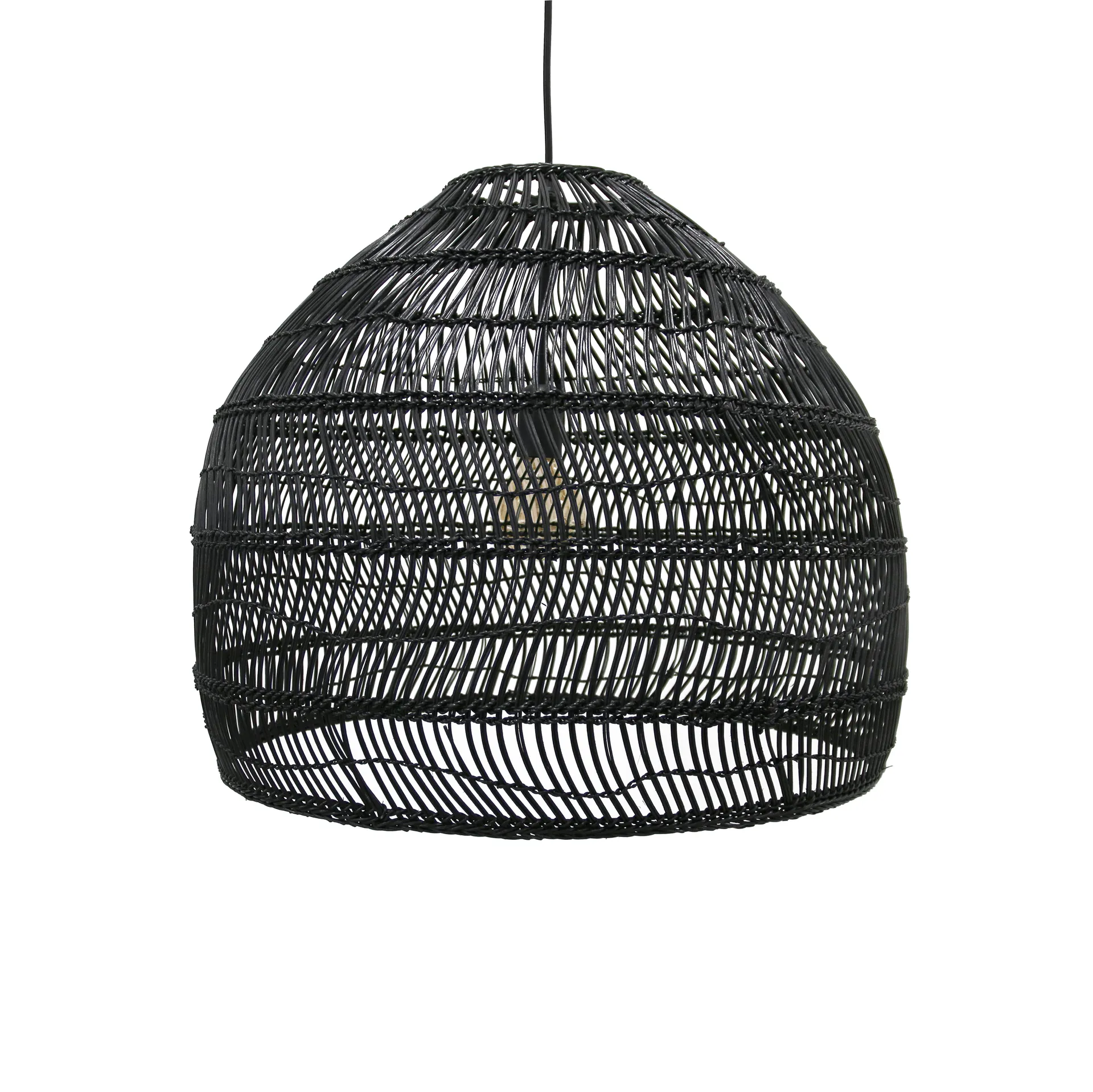 Lámpara cesta HKliving M, negro HKliving