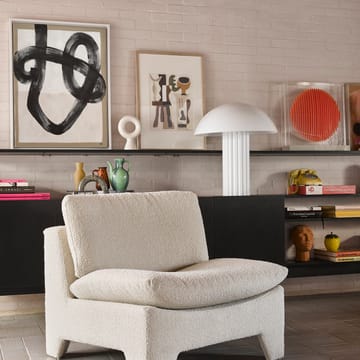 Lámpara de mesa Cupola 61 cm - blanco - HKliving