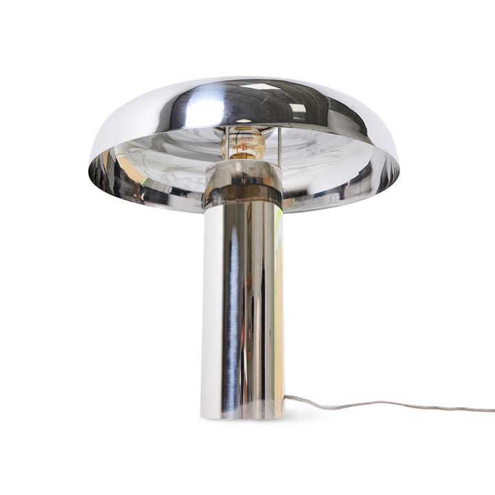 Lámpara de mesa HK Living mushroom, Chrome HKliving