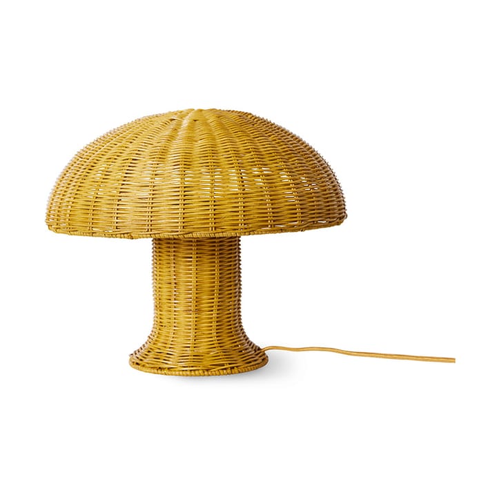 Lámpara de mesa Rattan - Mustard - HKliving