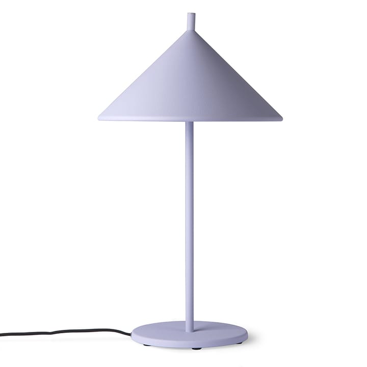 Lámpara de mesa Triangle - morado mate - HKliving