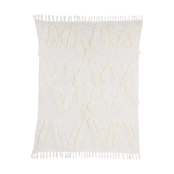 Manta con flecos HKliving, blanco HKliving