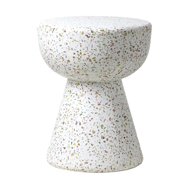 Mesa auxiliar Terrazzo Ø35 cm - Terrazo multicolor - HKliving