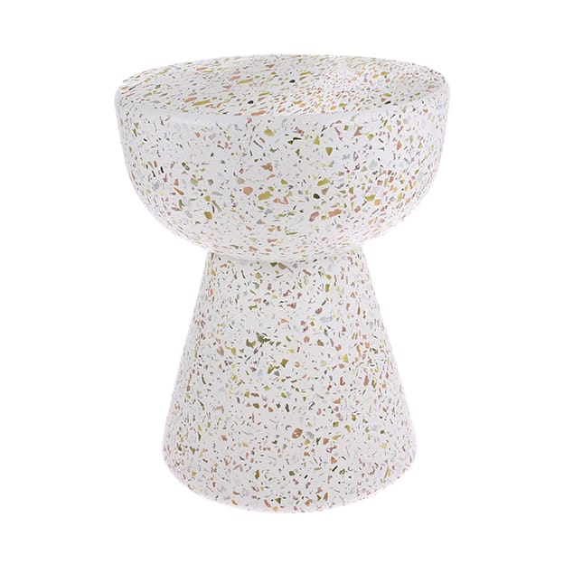 Mesa auxiliar Terrazzo Ø35 cm, Terrazo multicolor HKliving