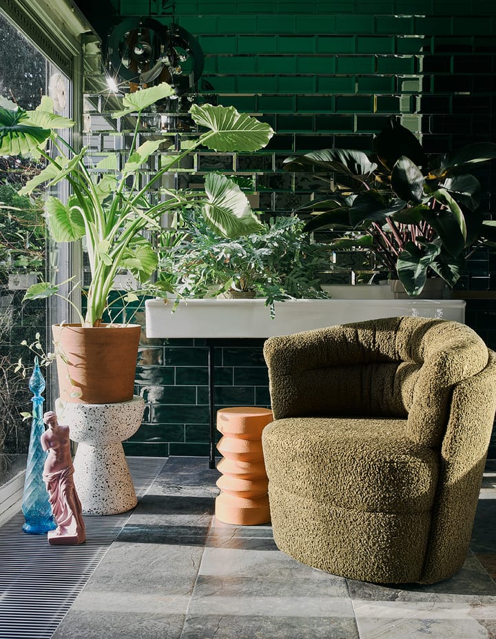 Mesa auxiliar Terrazzo Ø35 cm, Terrazo multicolor HKliving