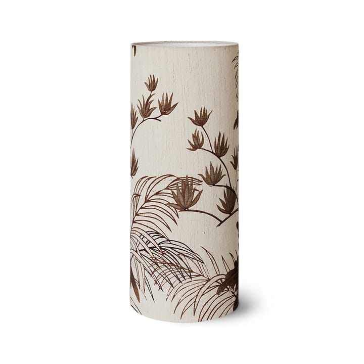 Pantalla de lámpara Cylinder Ø28,5 cm, Floral HKliving