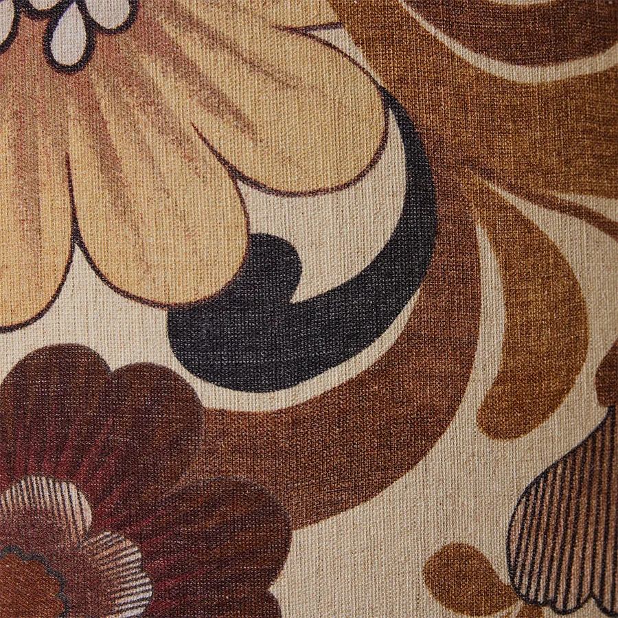 Pantalla de lámpara Vintage flowers, Ø52 cm HKliving