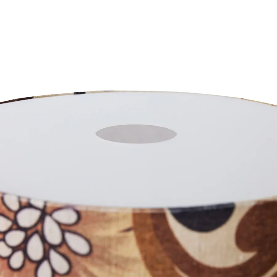 Pantalla de lámpara Vintage flowers, Ø52 cm HKliving
