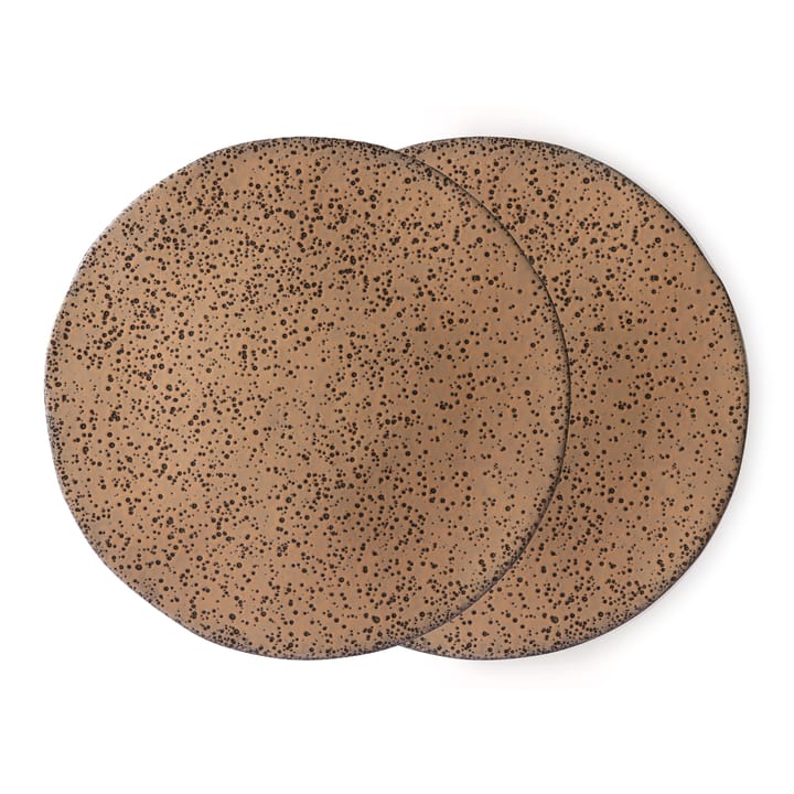 Platillo Gradient 22,5 cm 2 piezas - Taupe (marrón) - HKliving