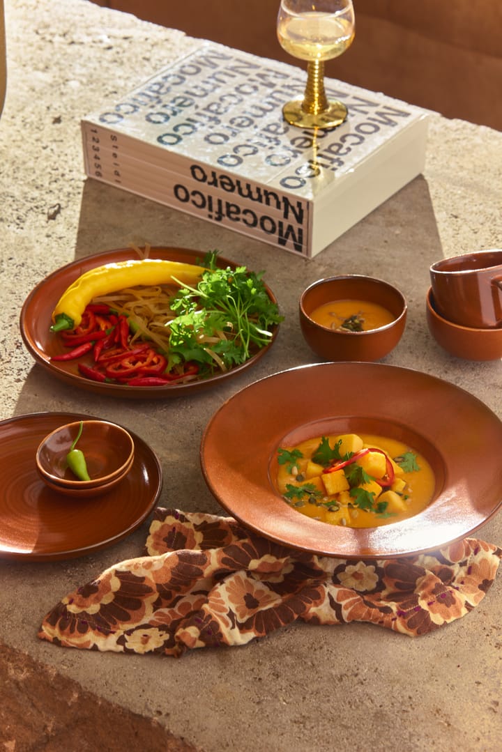 Platillo Home Chef side plate Ø20 cm, Burned orange HKliving