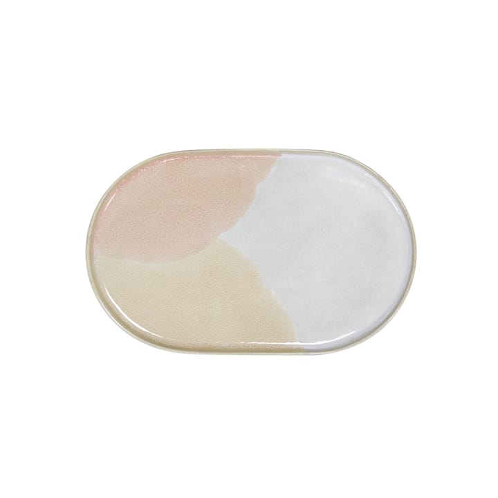 Platillo ovalado Gallery ceramics - rosa / nude - HKliving