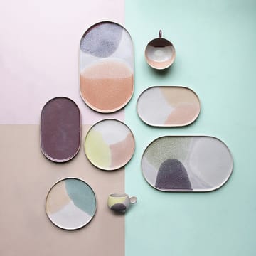 Platillo redondo Gallery ceramics - menta / nude - HKliving