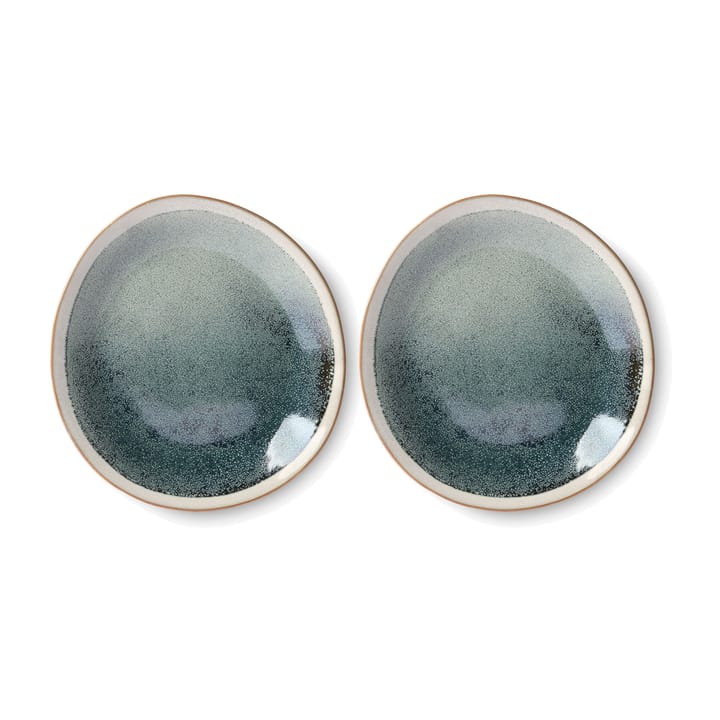 Plato 70's, 22 cm 2-pack, Mist HKliving