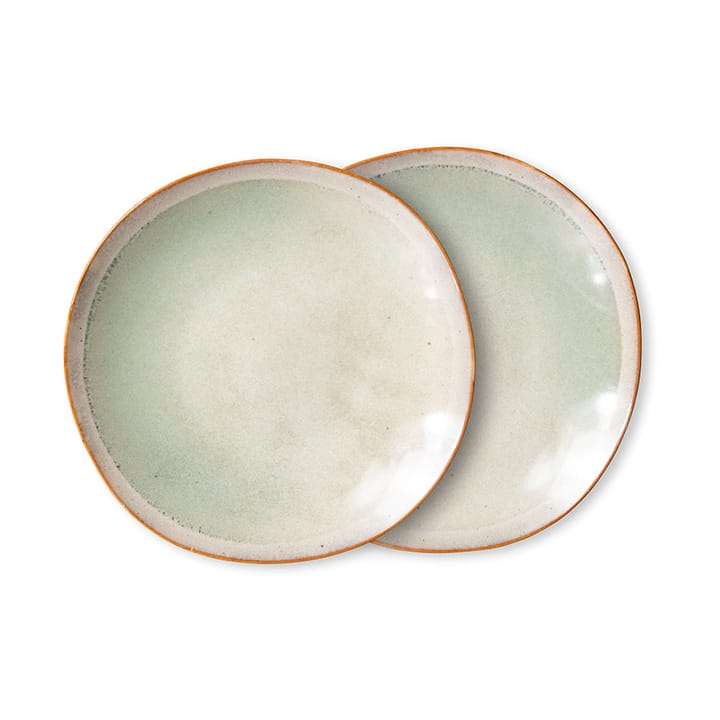 Plato 70's, 22 cm 2-pack - Niebla - HKliving