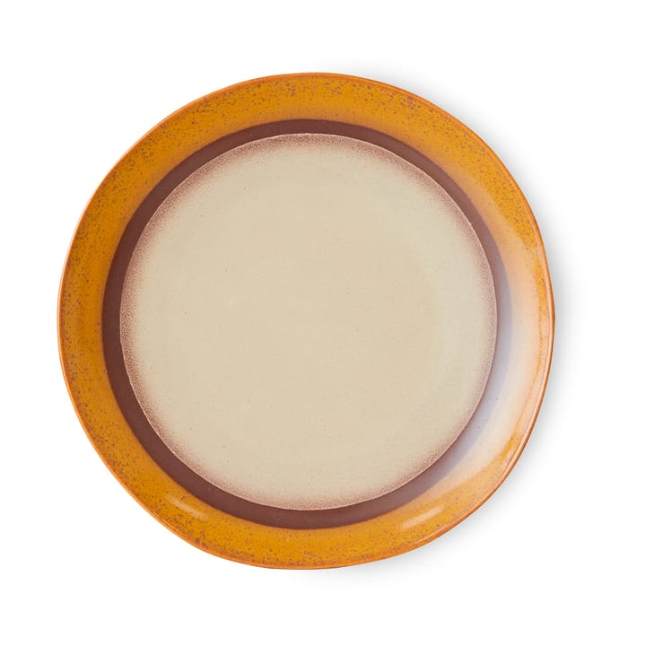 Plato 70's Ø27,5 cm 2 piezas, Coconut HKliving