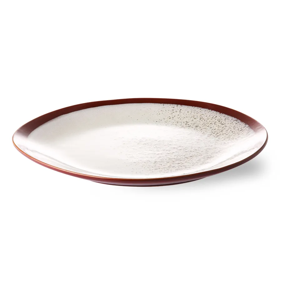 Plato 70's Ø27,5 cm 2 piezas, Frost HKliving