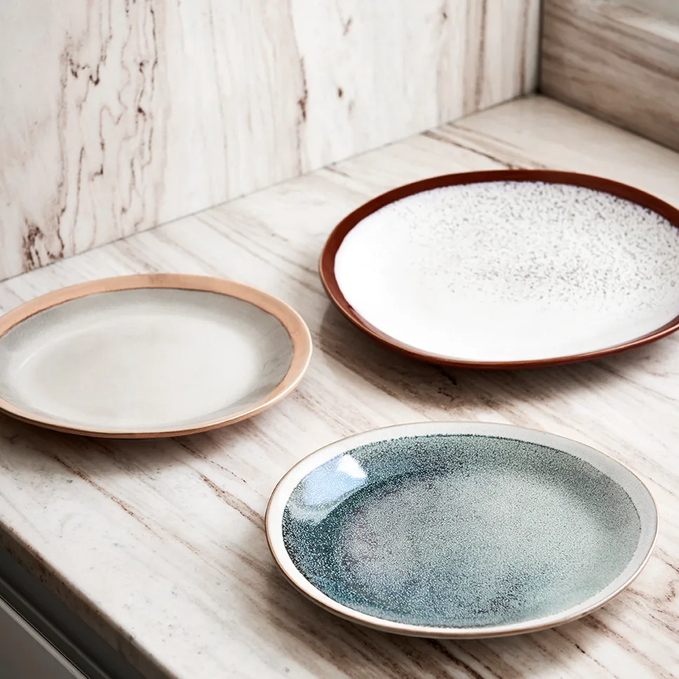 Plato 70's Ø27,5 cm 2 piezas, Frost HKliving