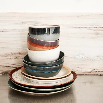Plato 70's Ø27,5 cm 2 piezas - Frost - HKliving