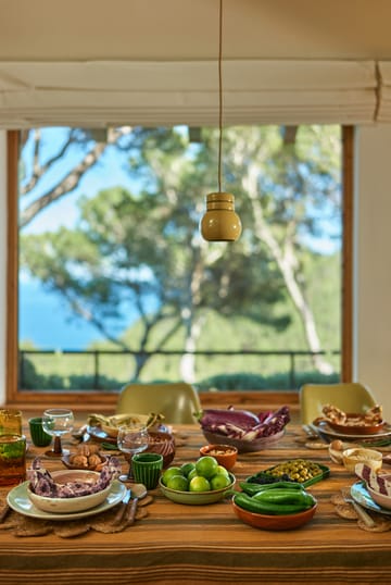 Plato 70's Ø27,5 cm 2 piezas - Palms - HKliving