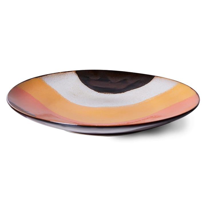 Plato 70's Ø27,5 cm 2 piezas, Retro wave HKliving