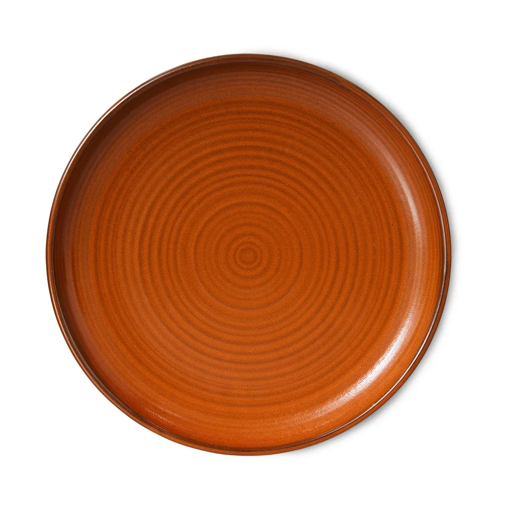 Plato de mesa Home Chef Ø26 cm, Burned orange HKliving
