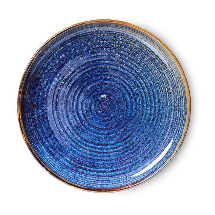 Plato de mesa Home Chef Ø26 cm - Rustic blue - HKliving