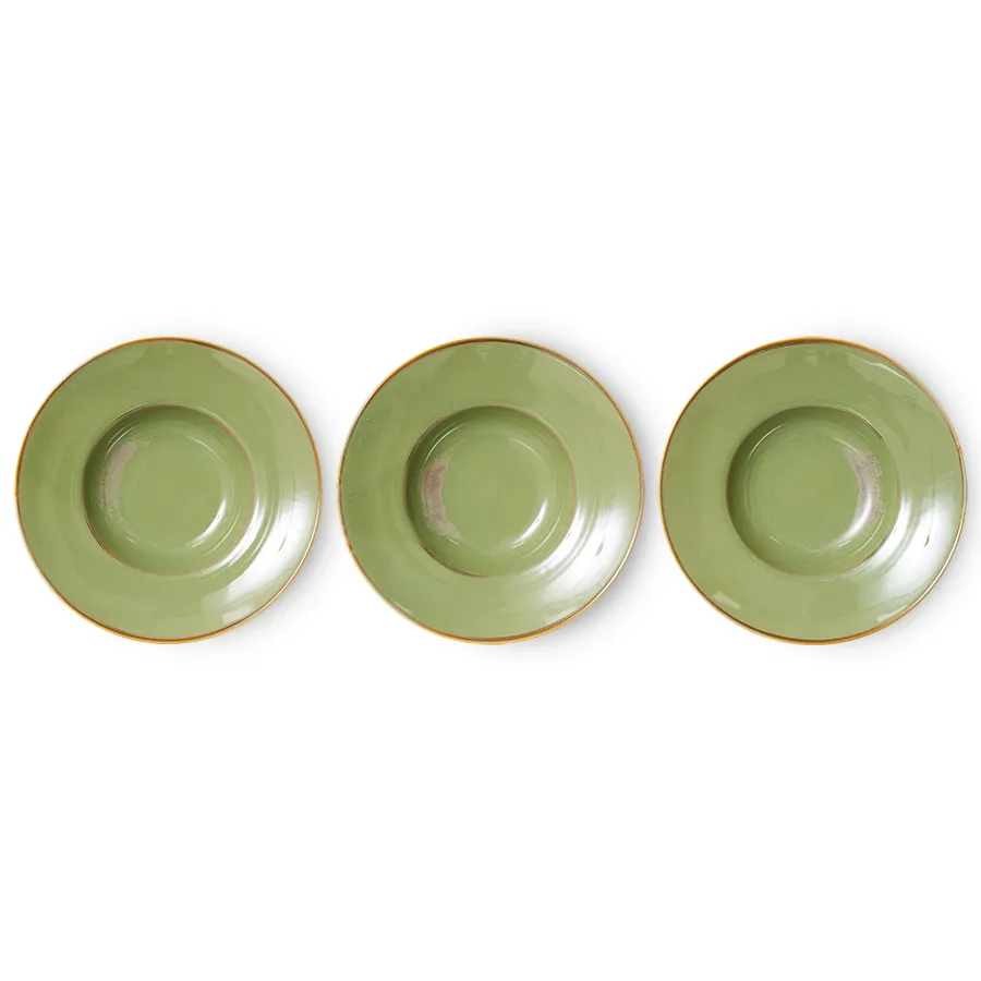 Plato de pasta Home Chef Ø28,5 cm, Moss green HKliving