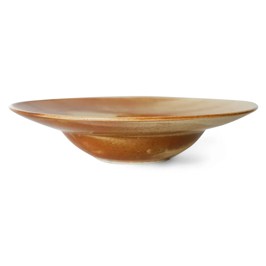 Plato de pasta Home Chef Ø28,5 cm, Rustic cream-brown HKliving