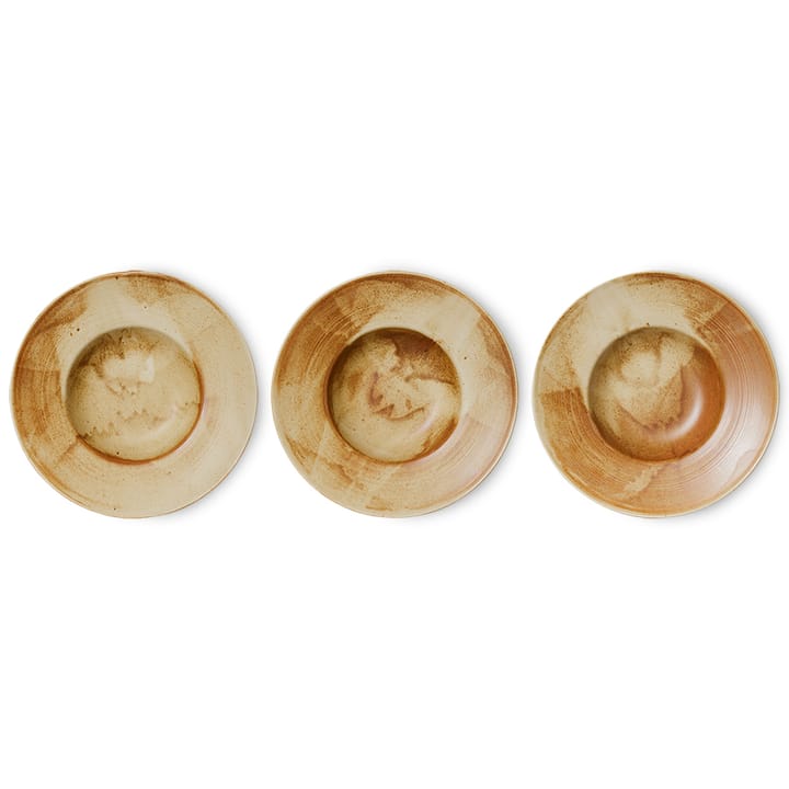 Plato de pasta Home Chef Ø28,5 cm, Rustic cream-brown HKliving