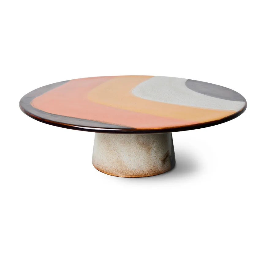 Plato de tarta 70's plateau, Retro wave HKliving