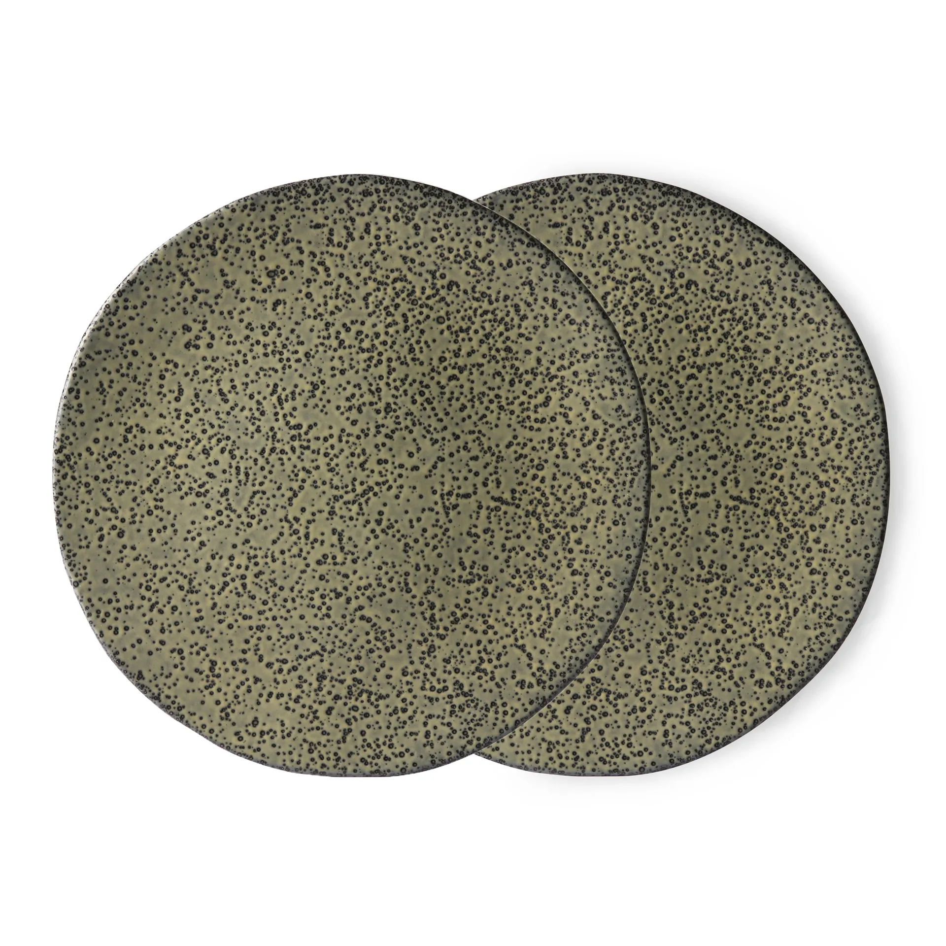 Plato Gradient 29 cm 2 piezas, verde HKliving