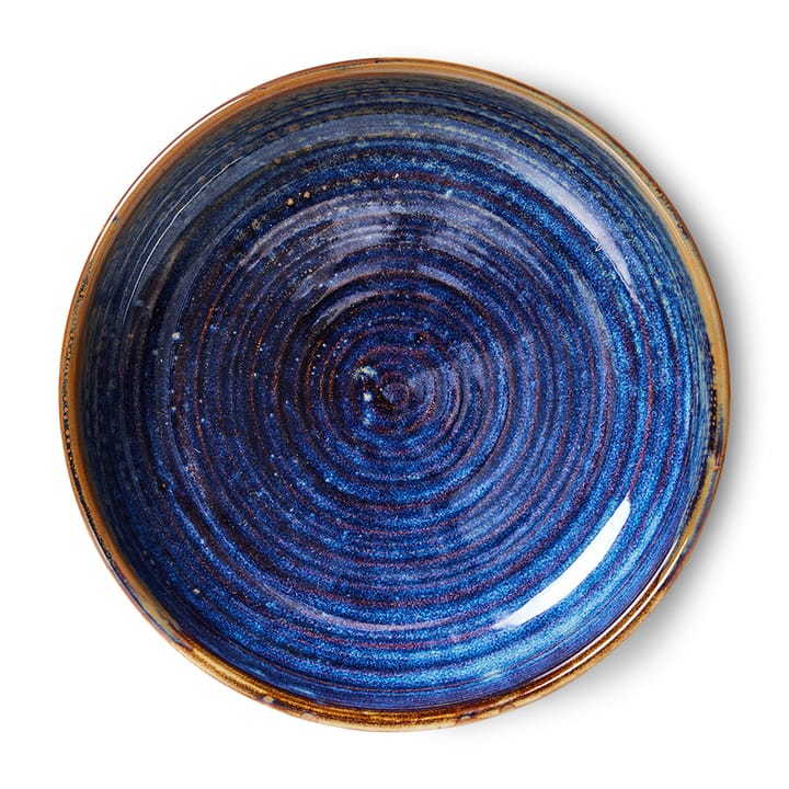 Plato hondo Home Chef large Ø21,5 cm - Rustic blue - HKliving