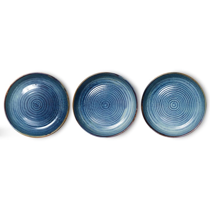 Plato hondo Home Chef large Ø21,5 cm - Rustic blue - HKliving