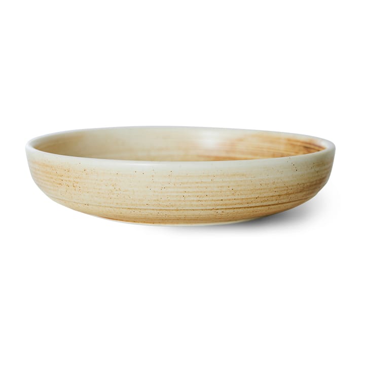 Plato hondo Home Chef large Ø21,5 cm - Rustic cream-brown - HKliving