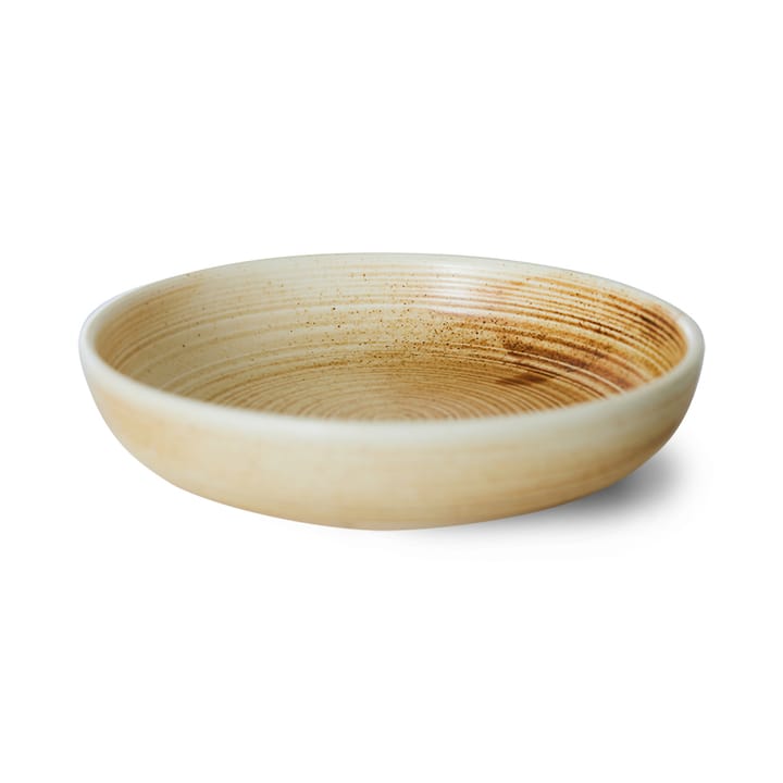 Plato hondo Home Chef large Ø21,5 cm, Rustic cream-brown HKliving