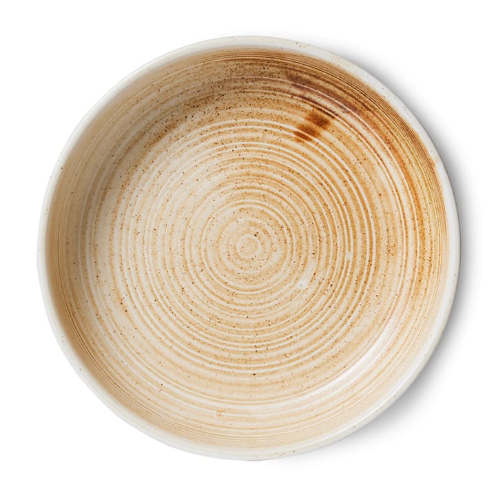 Plato hondo Home Chef large Ø21,5 cm, Rustic cream-brown HKliving