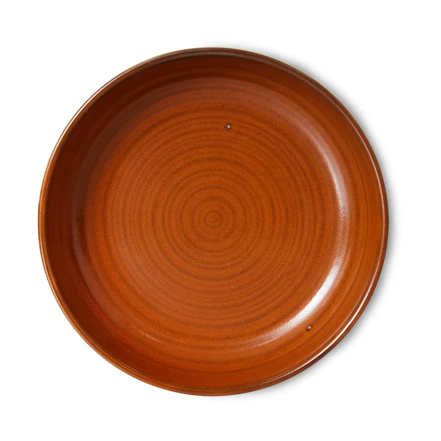 Plato hondo Home Chef medium Ø19,3 cm, Burned orange HKliving