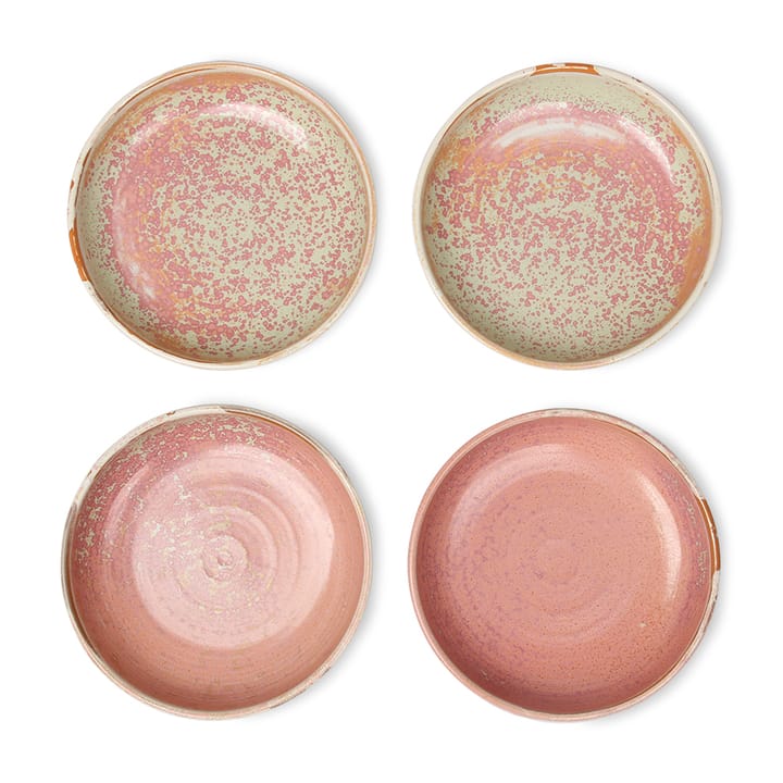 Plato hondo Home Chef medium Ø19,3 cm, Rustic pink HKliving