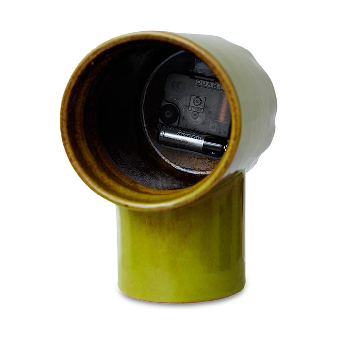 Reloj de cerámica retro 18 cm, Olive HKliving