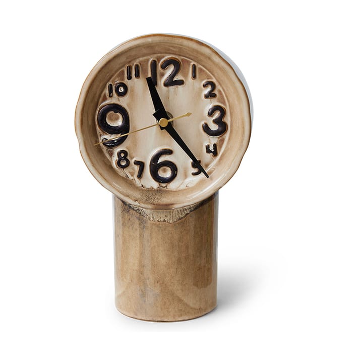 Reloj de cerámica retro 23,5 cm - Cream - HKliving