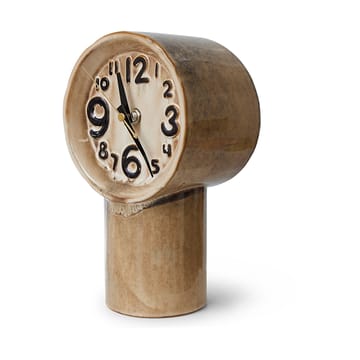Reloj de cerámica retro 23,5 cm - Cream - HKliving