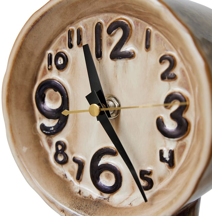 Reloj de cerámica retro 23,5 cm, Cream HKliving