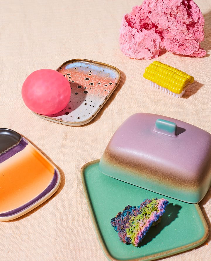 Set de 2 bandejas pequeñas 70's, Asteroids / Grass HKliving