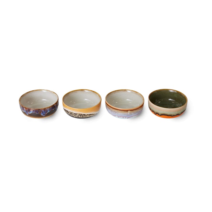 Set de 4 boles para tapas 70's, Crystal HKliving
