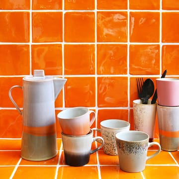Set de 4 tazas de café americano 70's - Multi - HKliving