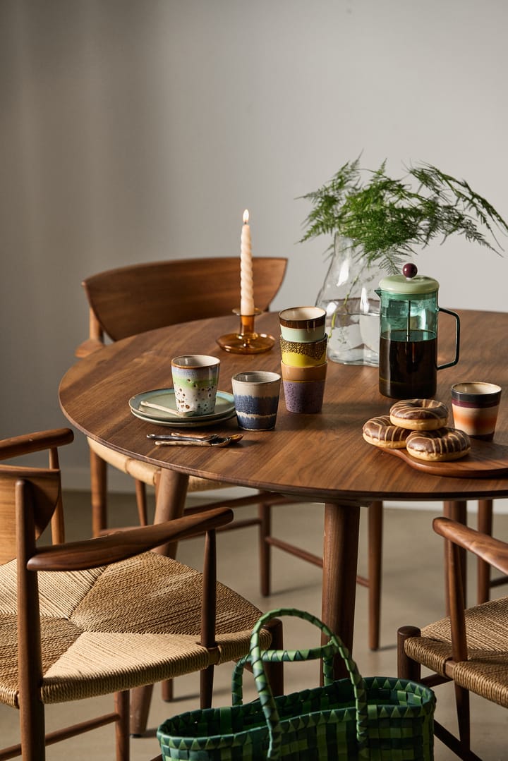 Set de 6 tazas 70's, Multi HKliving