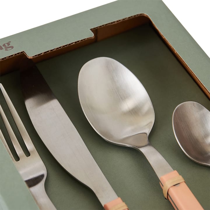 Set de cubiertos 70's 16 piezas, Peach HKliving