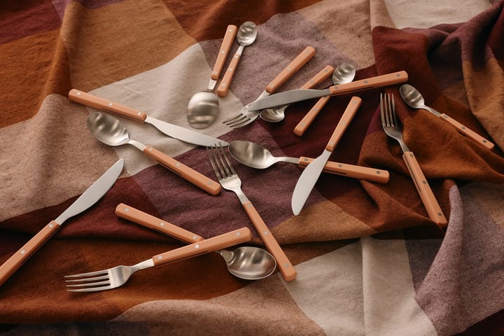 Set de cubiertos 70's 16 piezas, Peach HKliving